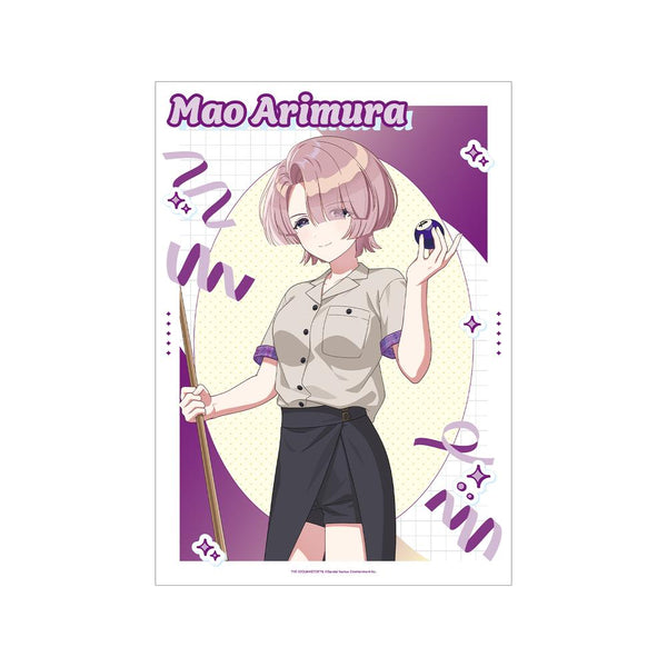 『学園アイドルマスター』描き下ろし 有村麻央 ボウリングシャツver. A3マット加工ポスター